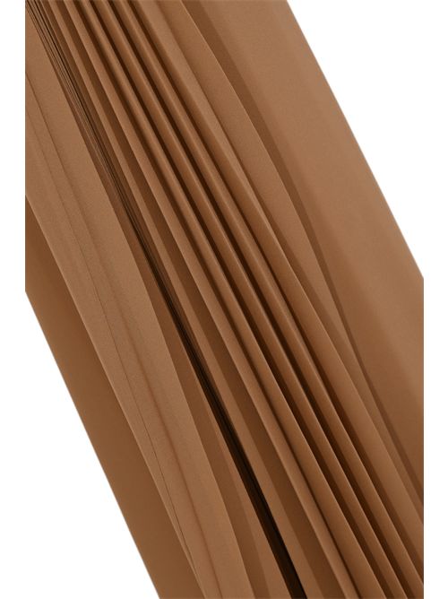 Pantalone ampio in tessuto plissettato Nocciola Clips | E210 954100031